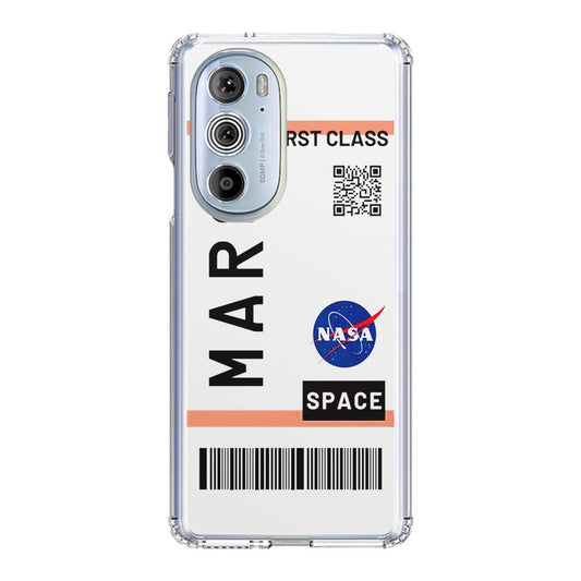 First Class Ticket To Mars Motorola Edge Plus 2022 Case