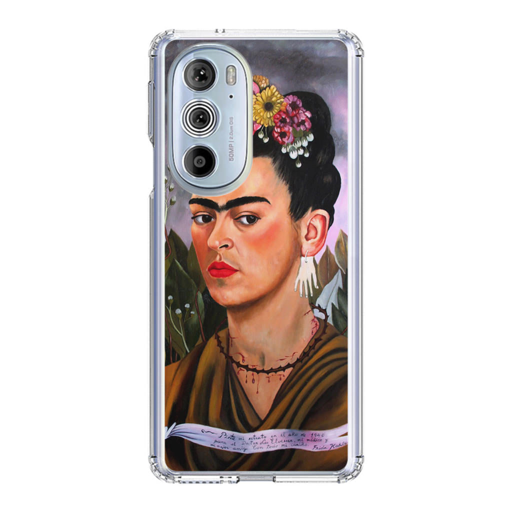 Frida Kahlo Art Motorola Edge Plus 2022 Case