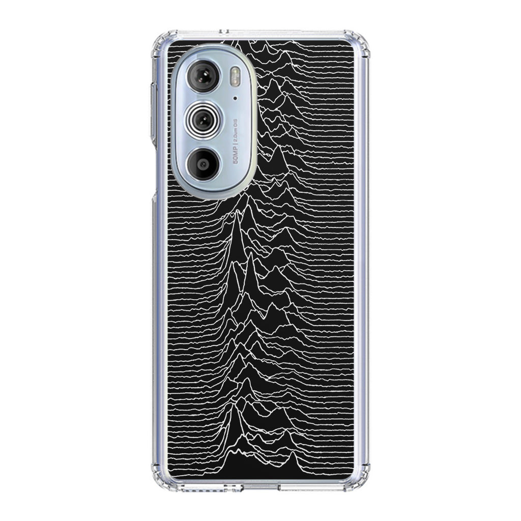 Joy Division Unknown Pleasures Motorola Edge Plus 2022 Case