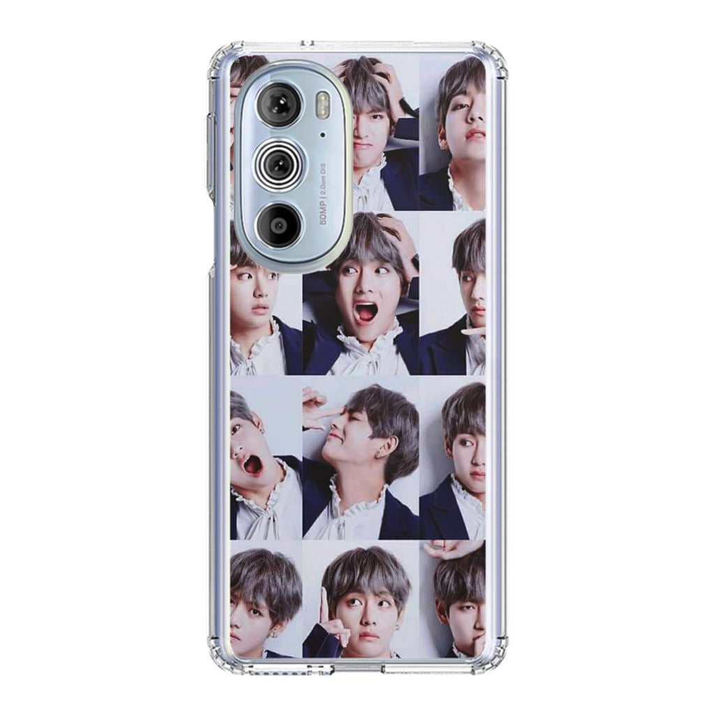 Kim Tae-hyung Collage Motorola Edge Plus 2022 Case
