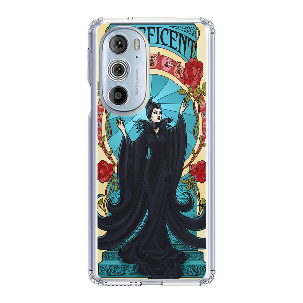 Maleficent With Flower Motorola Edge Plus 2022 Case