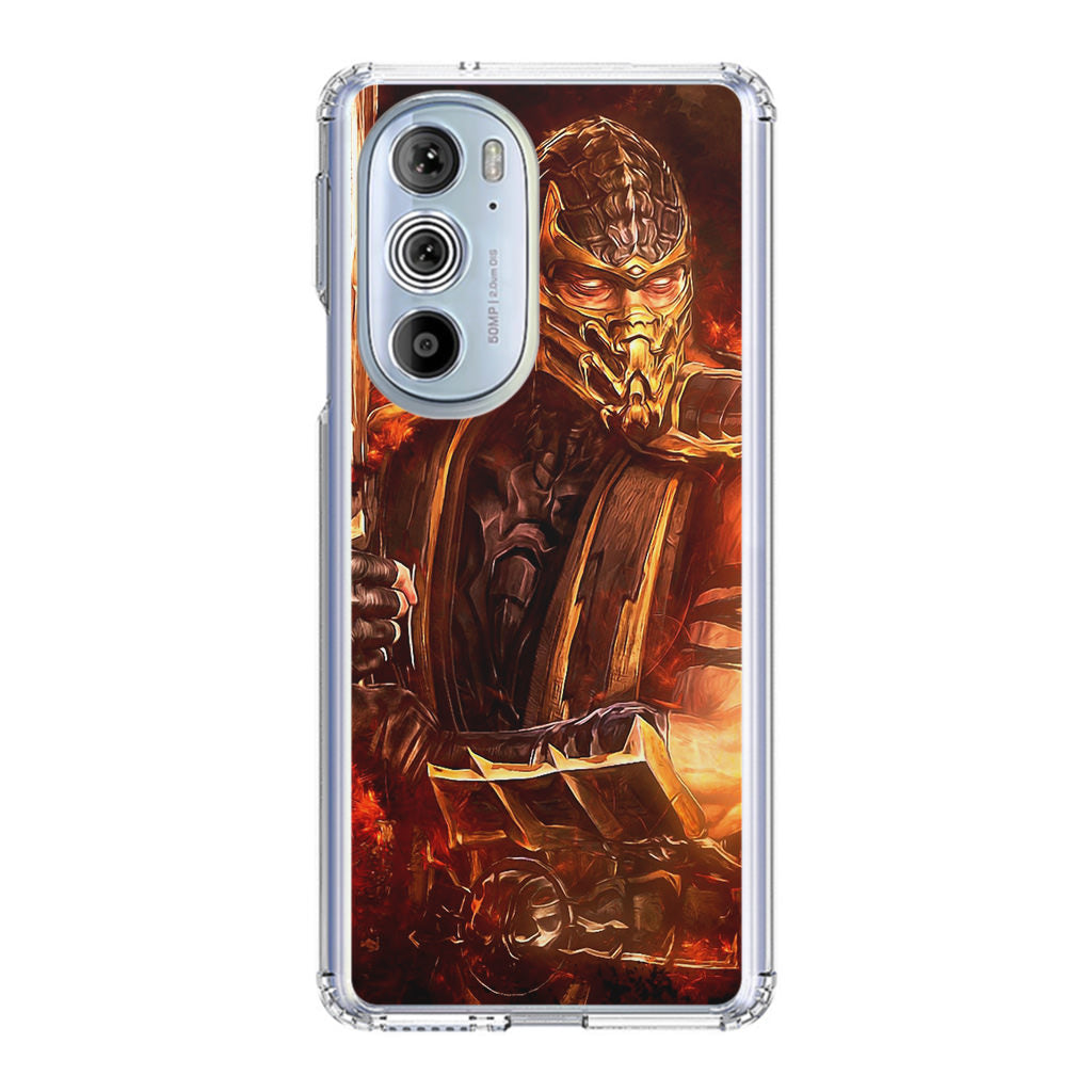 Mortal Kombat Scorpion Motorola Edge Plus 2022 Case
