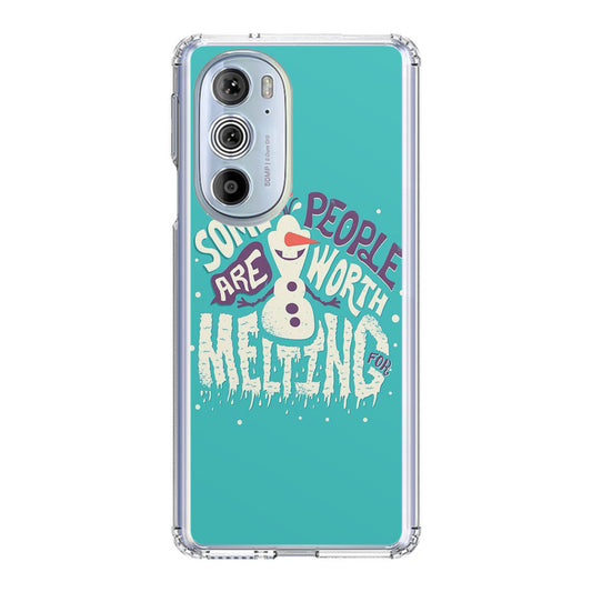 Olaf Frozen Is Melting Motorola Edge Plus 2022 Case