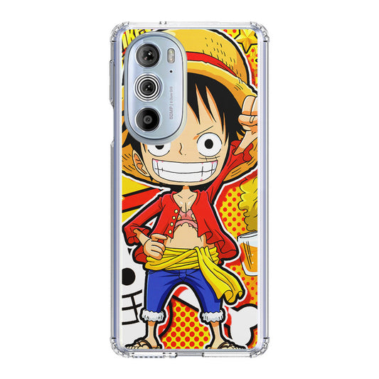 One Piece Cute Luffy Motorola Edge Plus 2022 Case