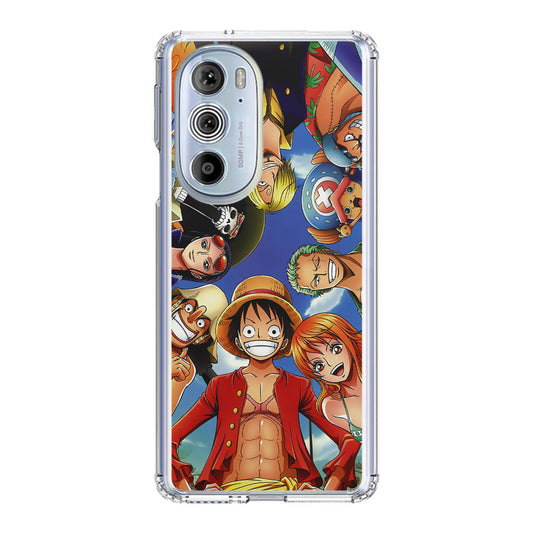 One Piece Luffy Crew Motorola Edge Plus 2022 Case