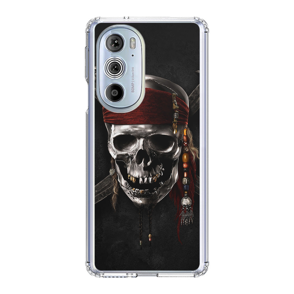 Pirates Of Carribean Skull Motorola Edge Plus 2022 Case