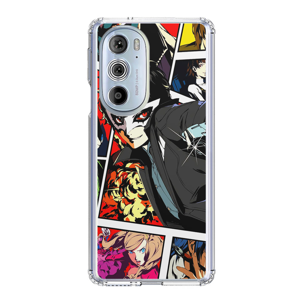 Protagonist Collage Art Motorola Edge Plus 2022 Case