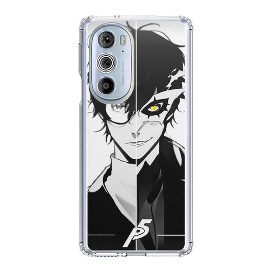 Protagonist Transform Black White Motorola Edge Plus 2022 Case