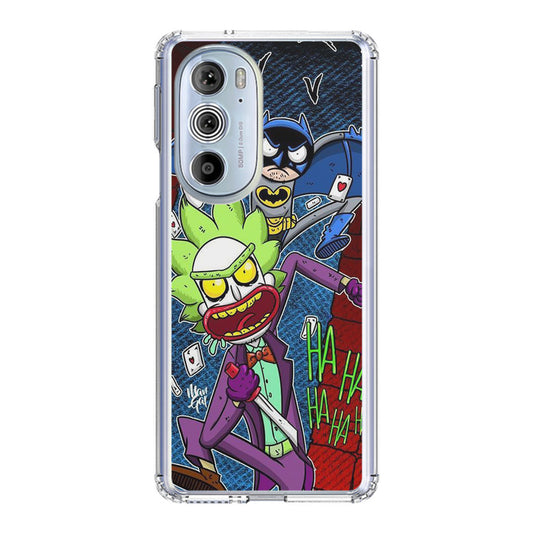 Rick And Morty Bat And Joker Clown Motorola Edge Plus 2022 Case