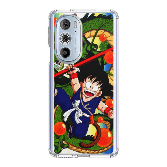 Shenlong And Little Goku Dragon Ball Motorola Edge Plus 2022 Case