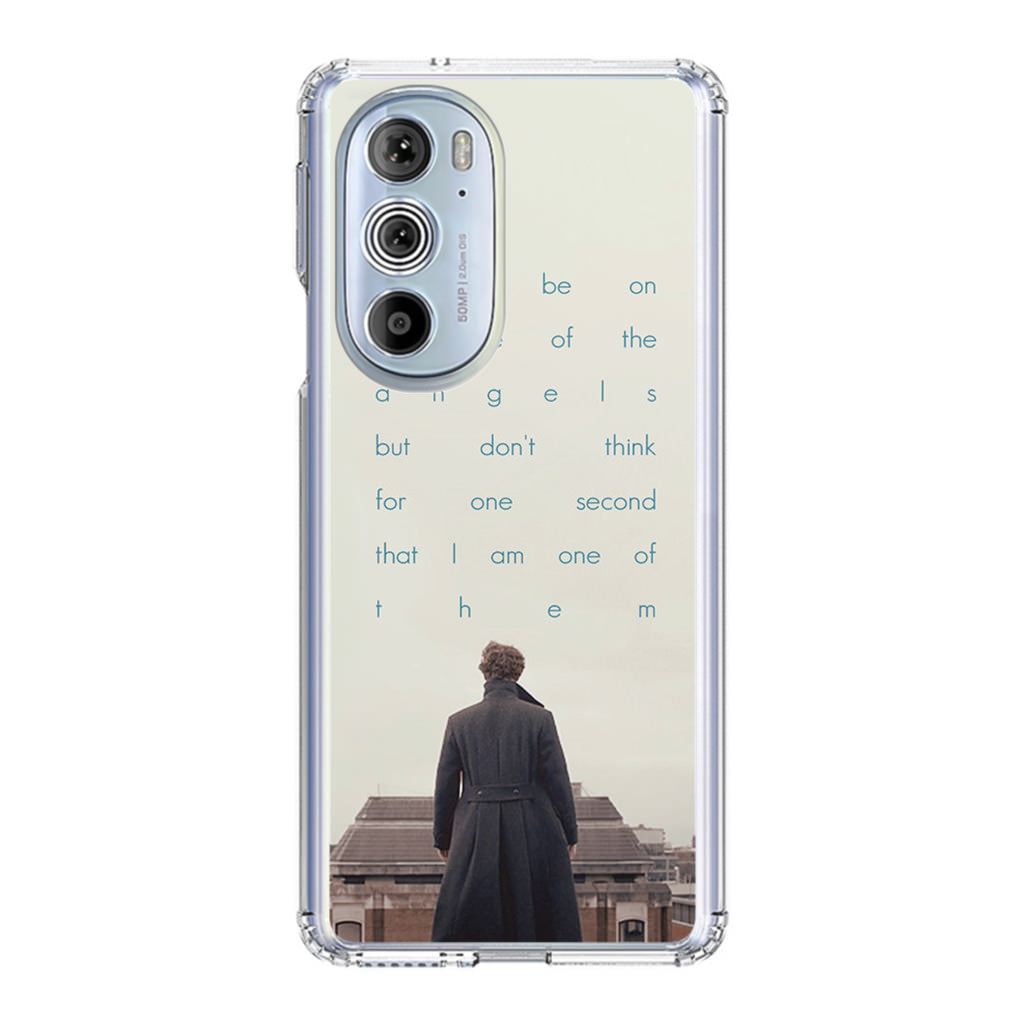 Sherlock Holmes Quote Motorola Edge Plus 2022 Case