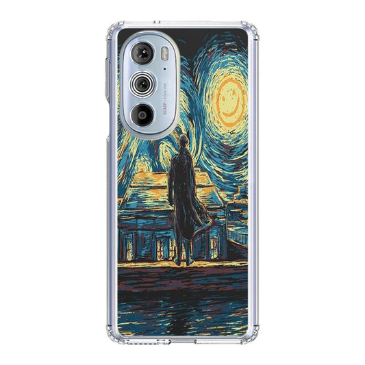 Sherlock Starry Night Motorola Edge Plus 2022 Case