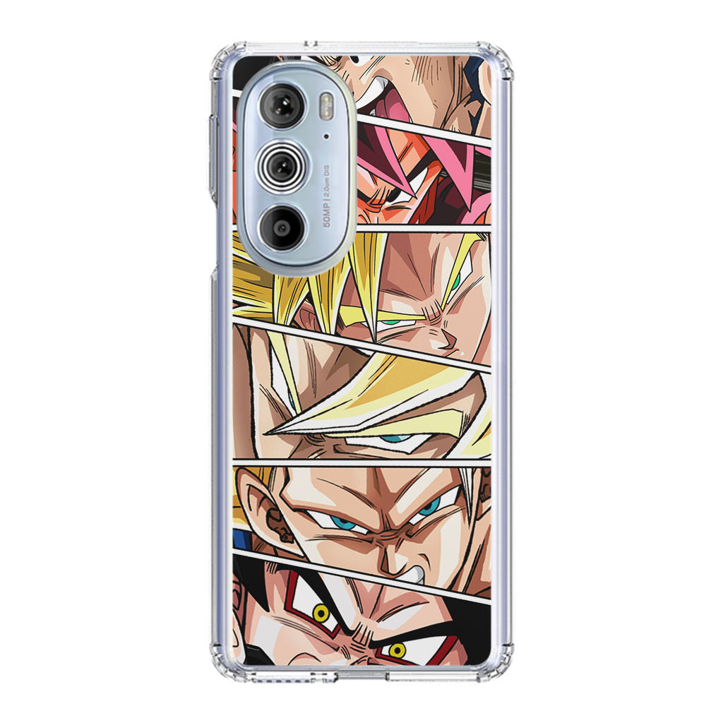 Son Goku Forms Motorola Edge Plus 2022 Case