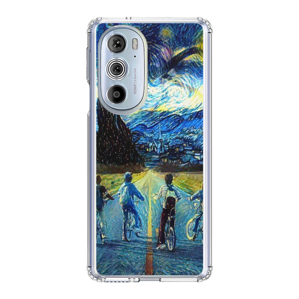 Stranger At Starry Night Motorola Edge Plus 2022 Case