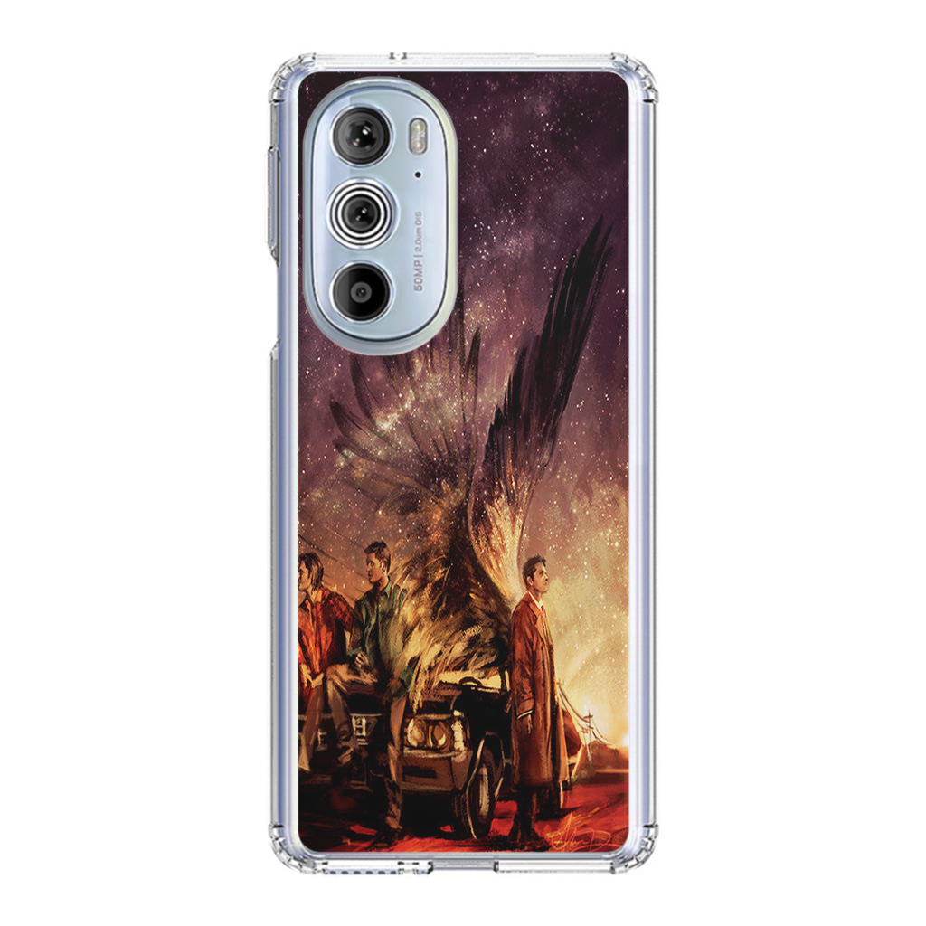 Supernatural Painting Art Motorola Edge Plus 2022 Case