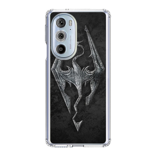 The Elder Scrolls V Skyrim Logo Motorola Edge Plus 2022 Case