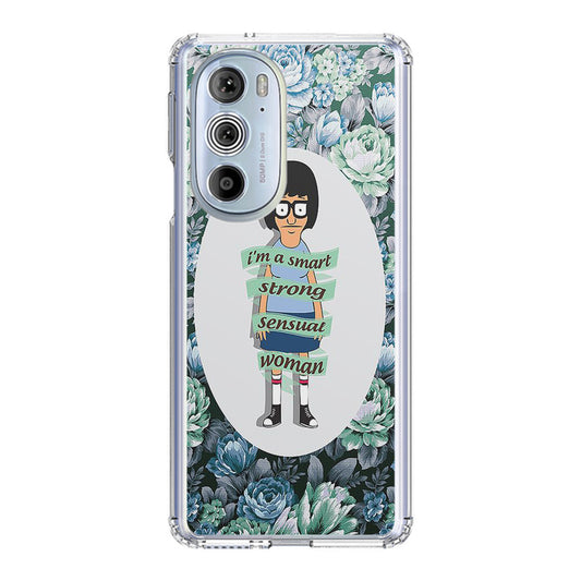 Tina Belcher Flower Woman Quotes Motorola Edge Plus 2022 Case