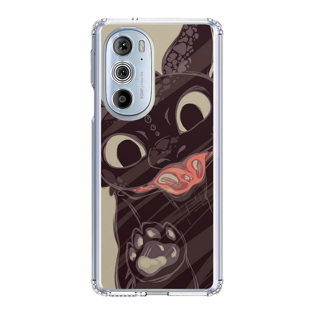 Toothless Dragon Art Motorola Edge Plus 2022 Case