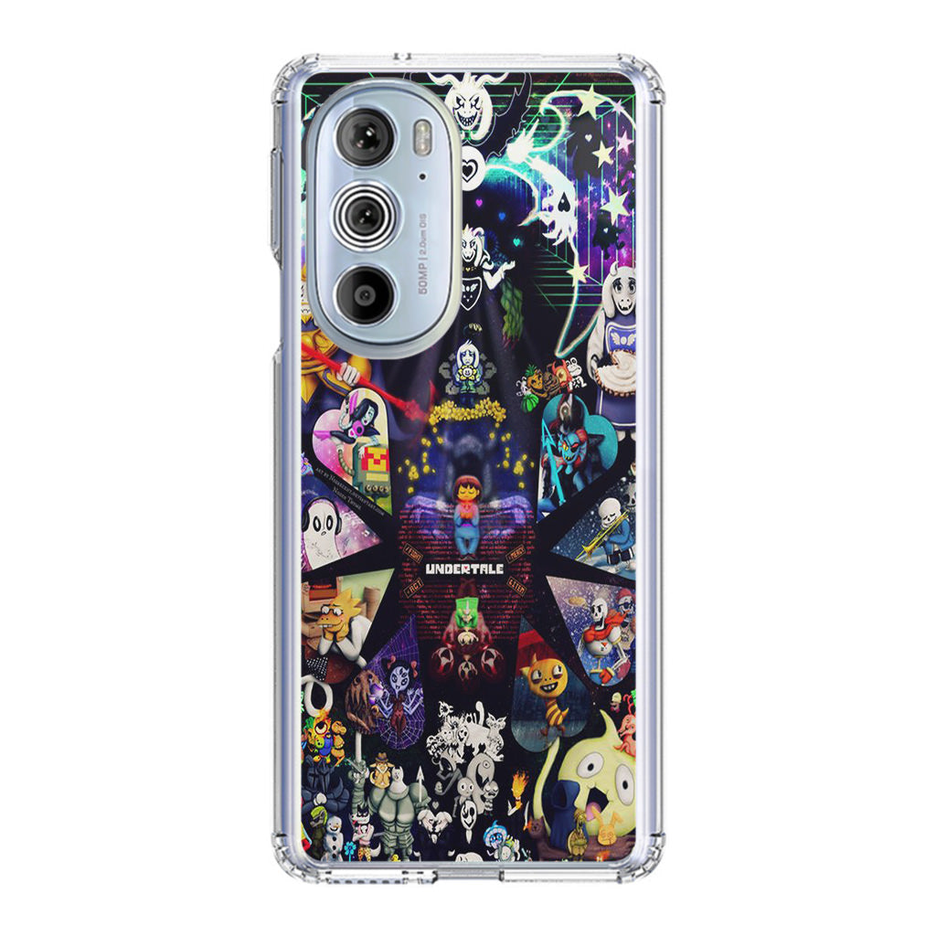 Undertale All Characters Motorola Edge Plus 2022 Case