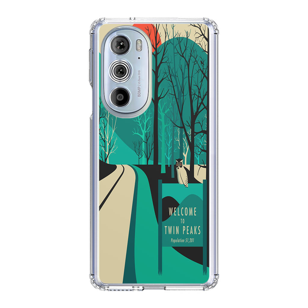 Welcome To Twin Peaks Motorola Edge Plus 2022 Case