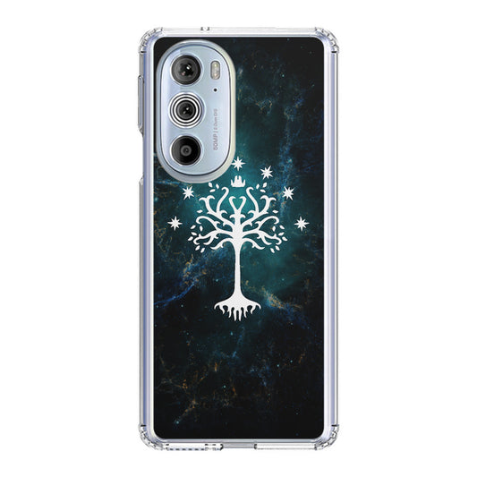 White Tree Of Gondor In Space Nebula Motorola Edge Plus 2022 Case