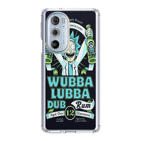 Wubba Lubba Dub Rum Motorola Edge Plus 2022 Case