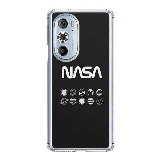 NASA Minimalist Motorola Edge Plus 2022 Case