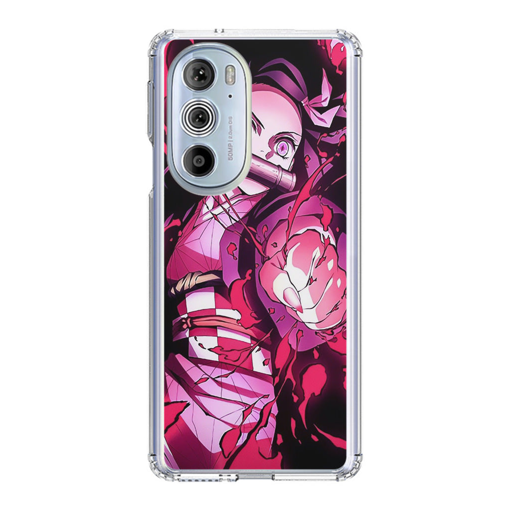 Nezuko Blood Demon Art Motorola Edge Plus 2022 Case