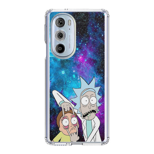 Rick And Morty Open Your Eyes Motorola Edge Plus 2022 Case