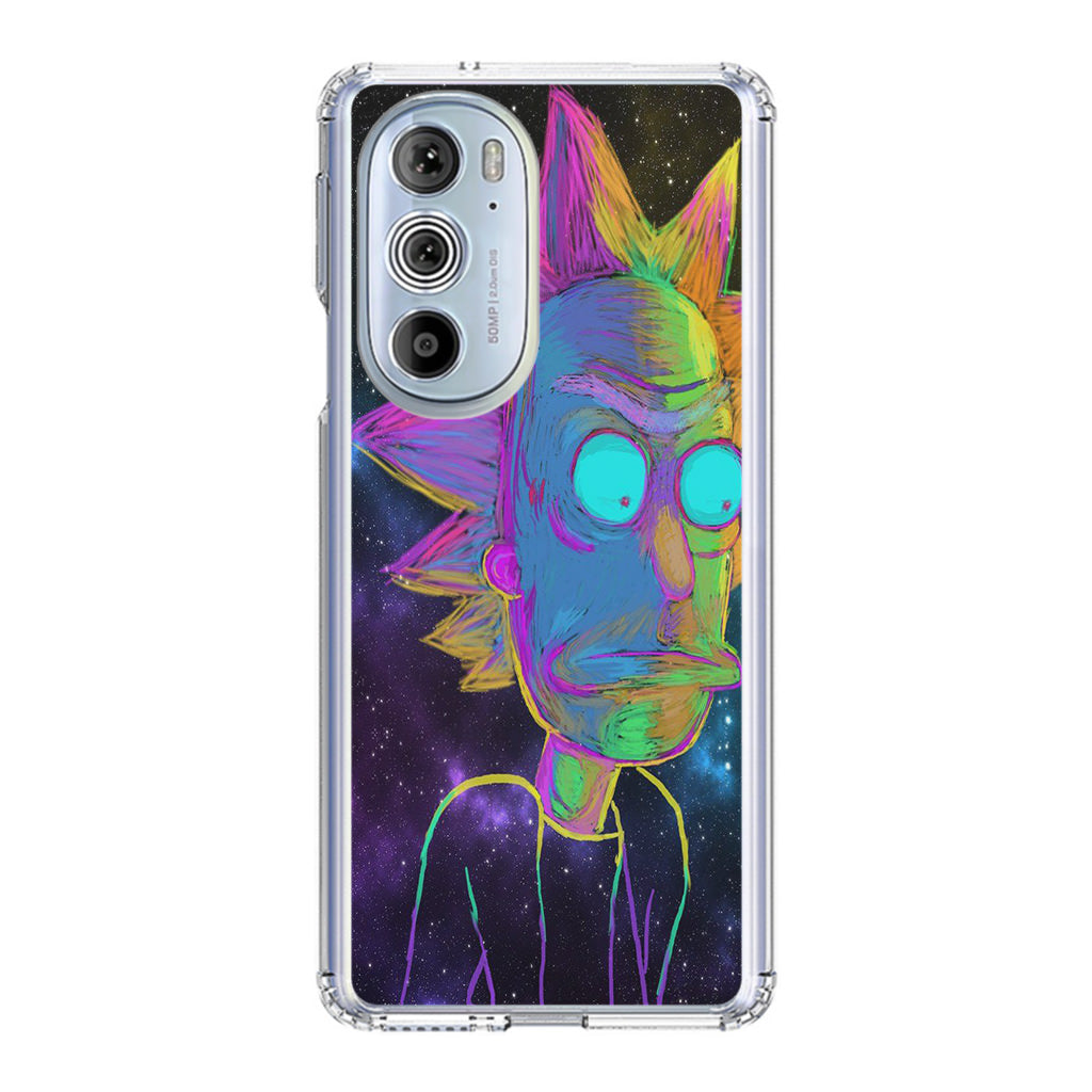 Rick Colorful Crayon Space Motorola Edge Plus 2022 Case