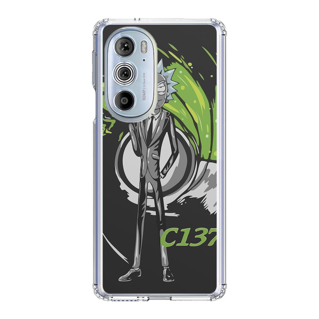 Rick Sanchez Agent C137 Motorola Edge Plus 2022 Case