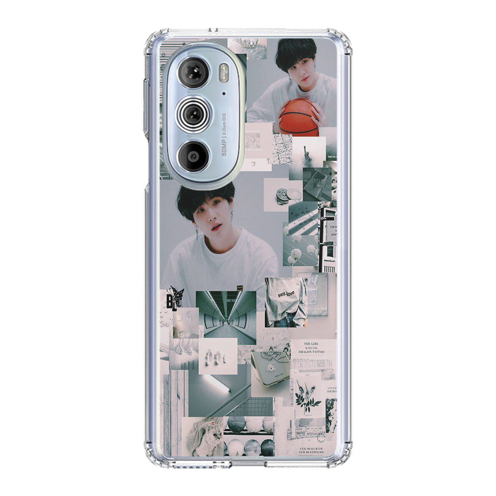 Suga College Wallpaper Motorola Edge Plus 2022 Case