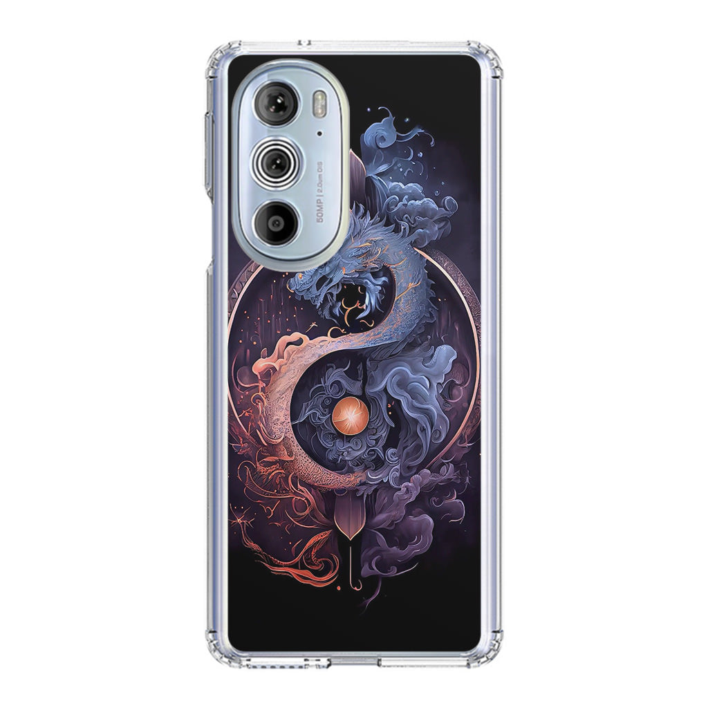 Dragon Yin Yang Motorola Edge Plus 2022 Case