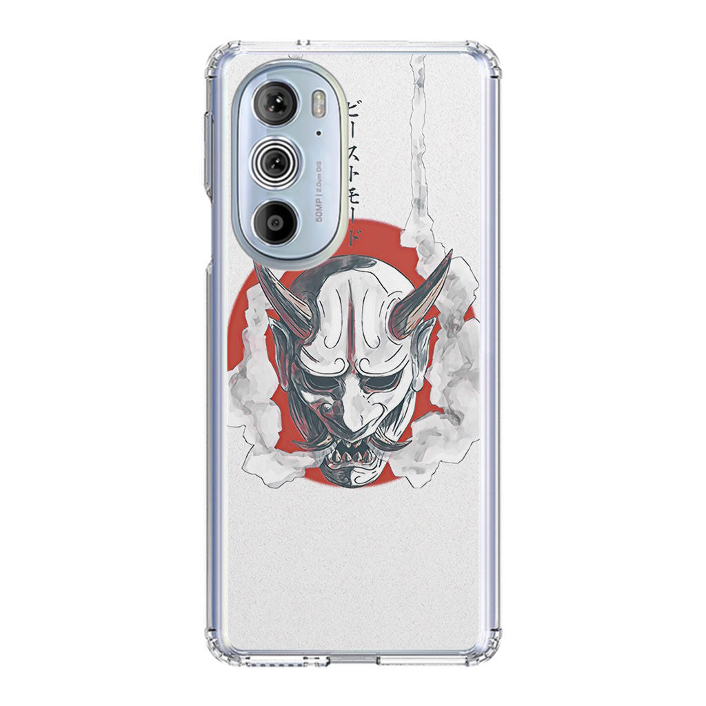 Japanese Oni Mask Motorola Edge Plus 2022 Case