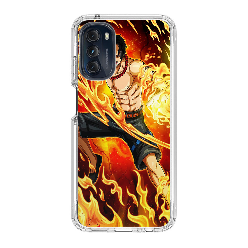 Ace Fire Fist Motorola Moto G 5G 2022 Case