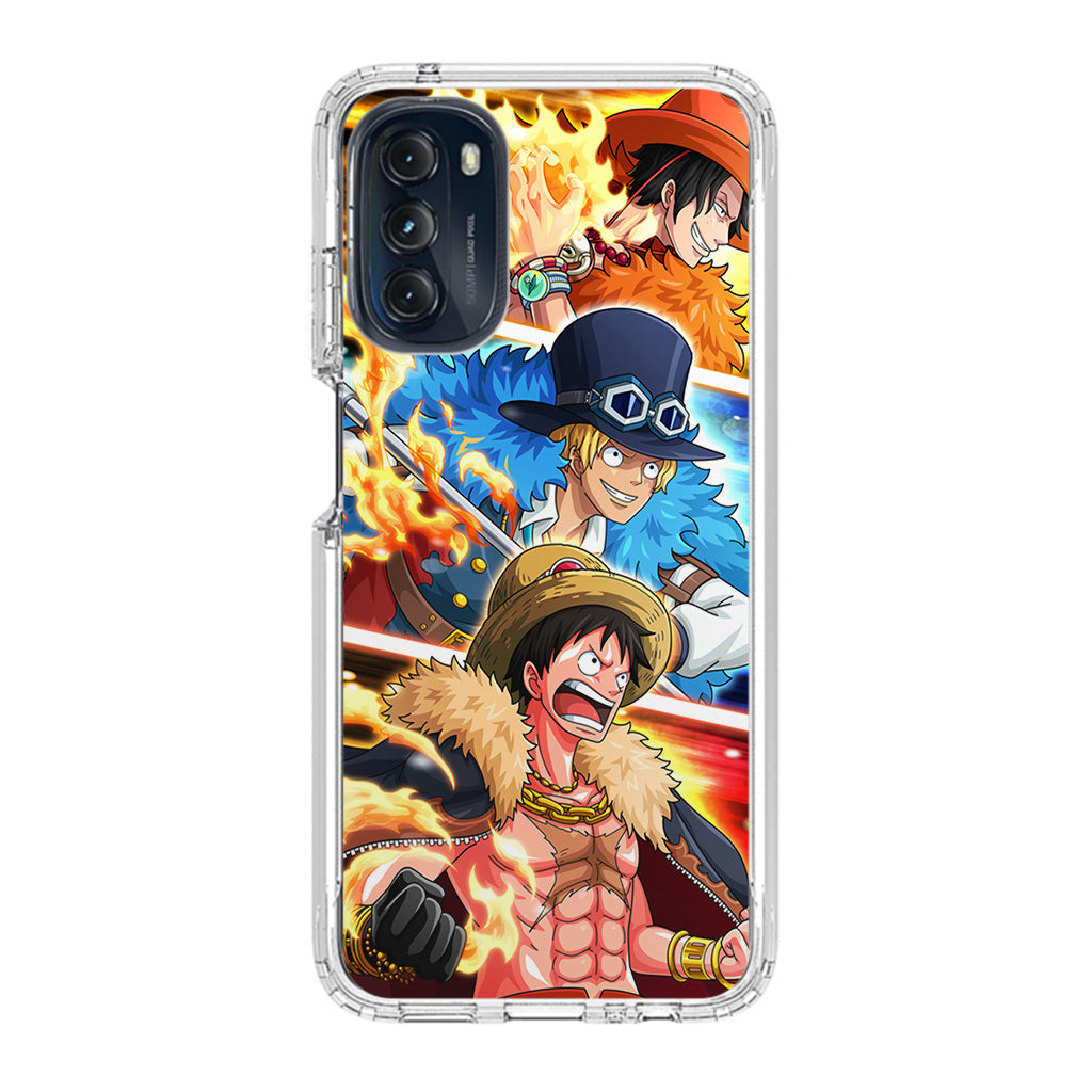 Ace Sabo Luffy Motorola Moto G 5G 2022 Case