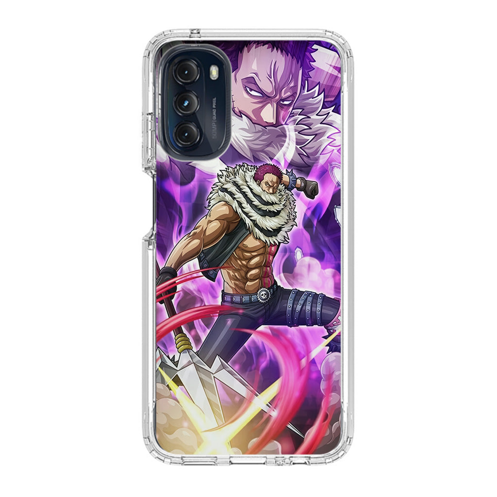 Katakuri Wielding Mogura Motorola Moto G 5G 2022 Case