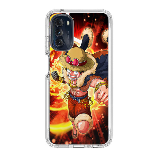 Luffy Red Hawk Punch Motorola Moto G 5G 2022 Case