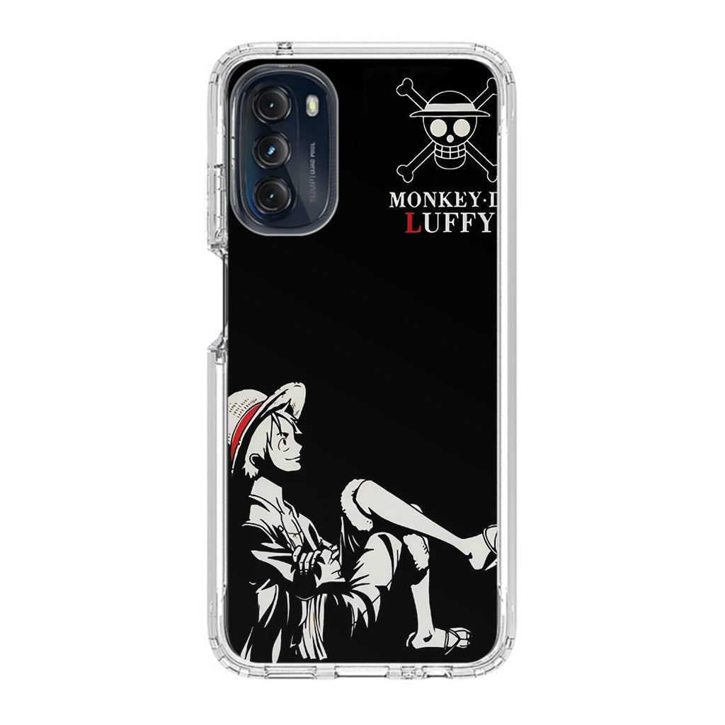 Monkey D Luffy Black And White Motorola Moto G 5G 2022 Case