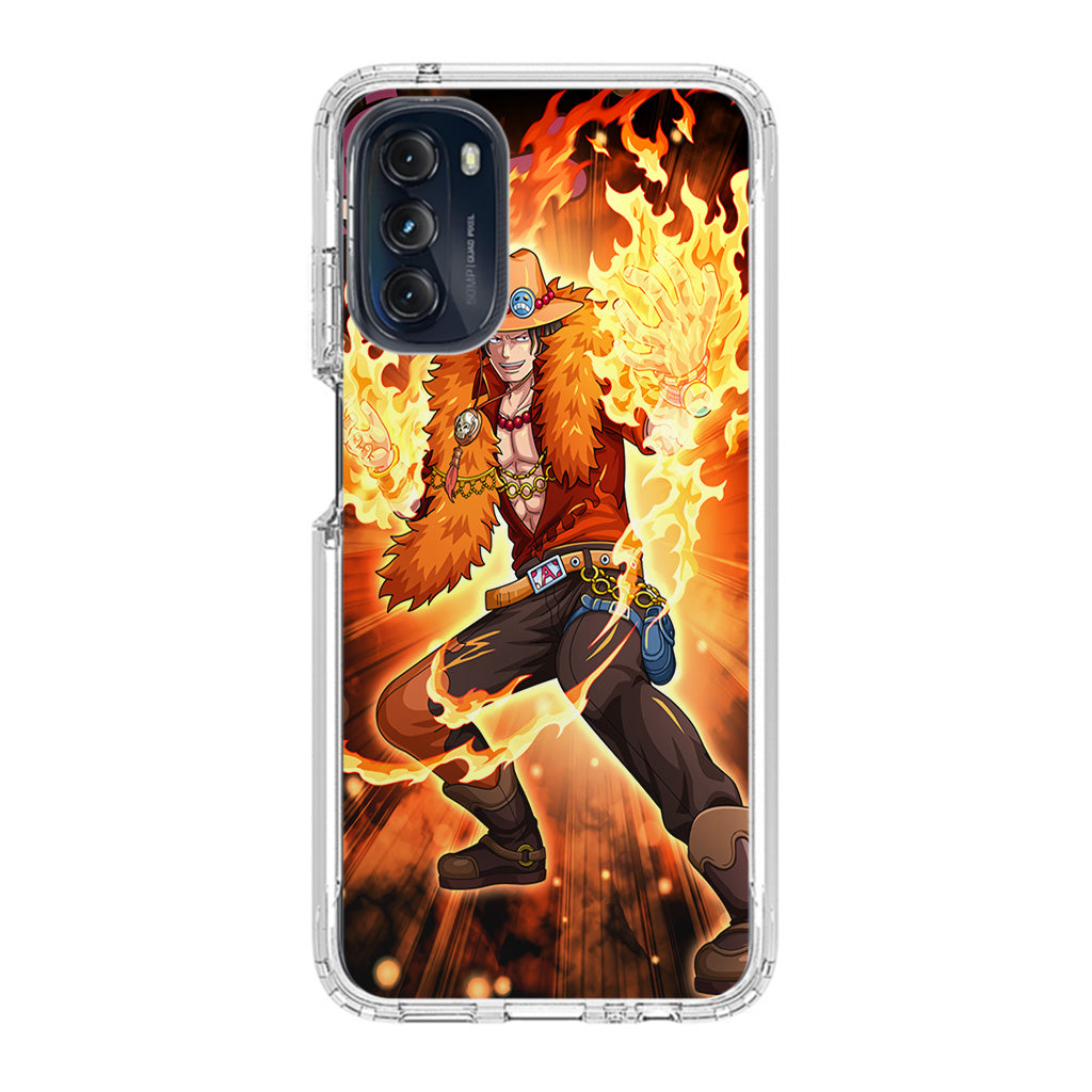 Portgas D Ace Fire Power Motorola Moto G 5G 2022 Case