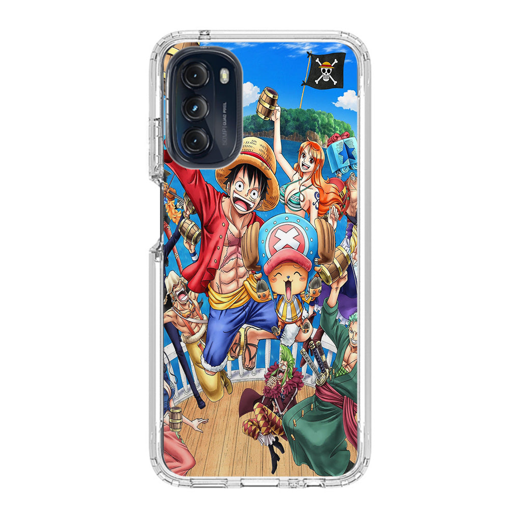 Straw Hat Pirates And Allies Motorola Moto G 5G 2022 Case