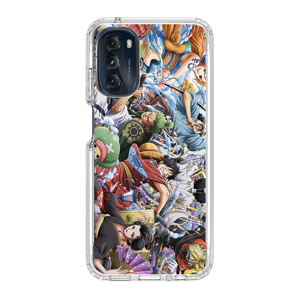 Straw Hat Pirates Arc Wano Motorola Moto G 5G 2022 Case