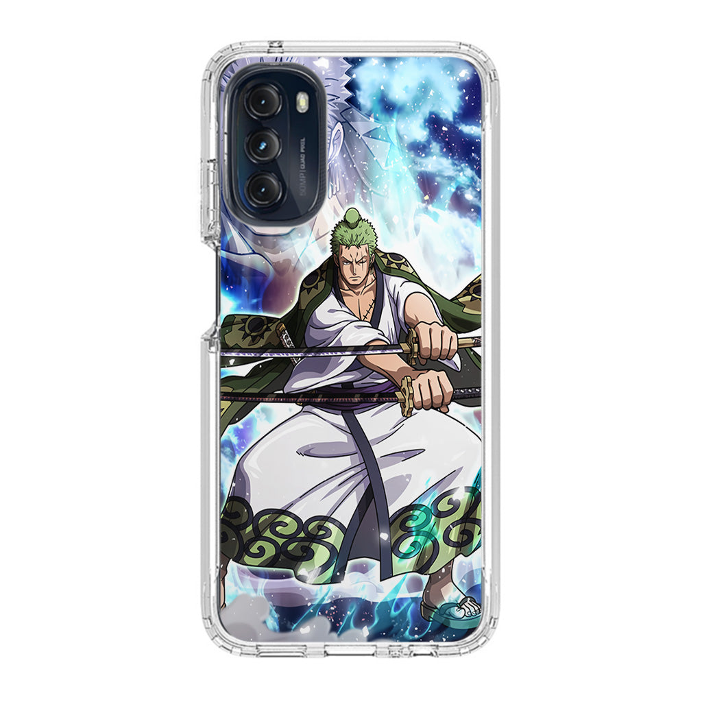 Zoro Two-Sword Style Arc Wano Motorola Moto G 5G 2022 Case