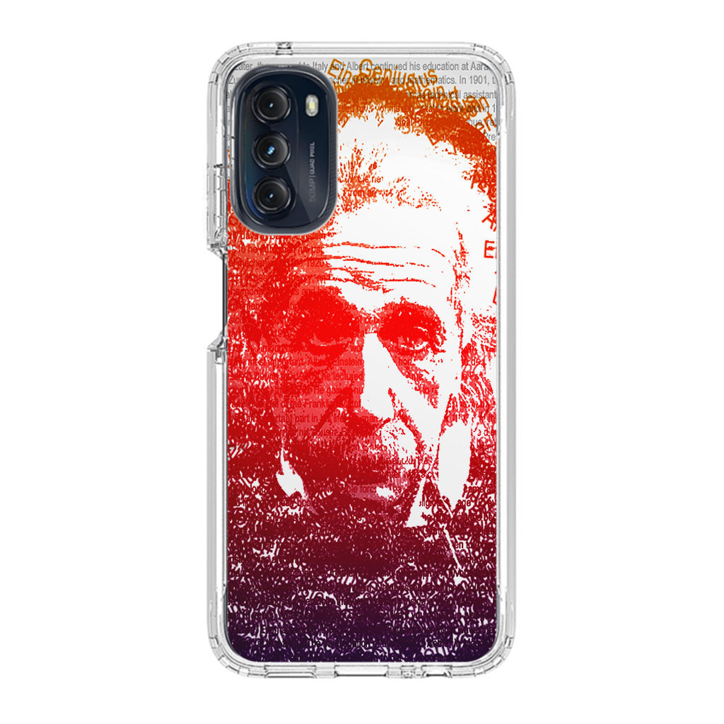 Albert Einstein Art Motorola Moto G 5G 2022 Case