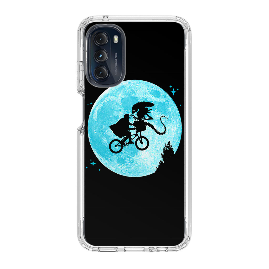 Alien Bike to the Moon Motorola Moto G 5G 2022 Case