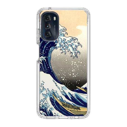 Artistic the Great Wave off Kanagawa Motorola Moto G 5G 2022 Case