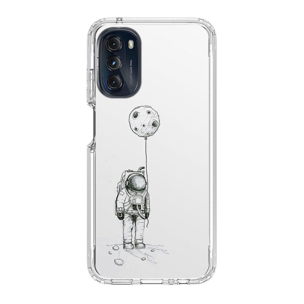 Astronaut Moon Balloon Motorola Moto G 5G 2022 Case