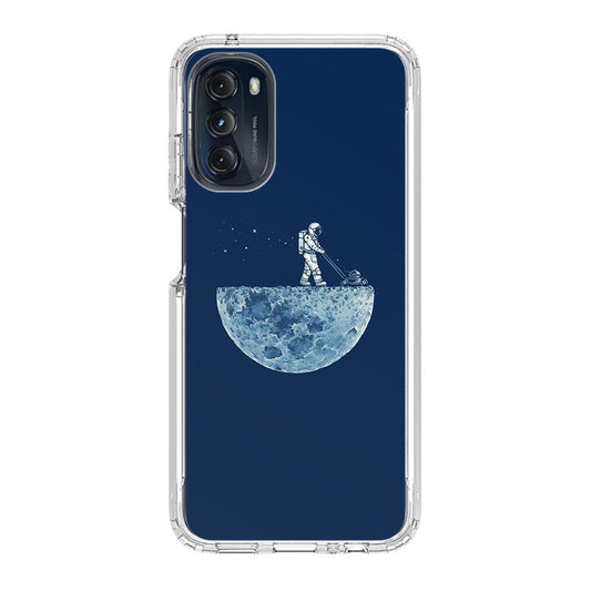 Astronaut Mowing The Moon Motorola Moto G 5G 2022 Case