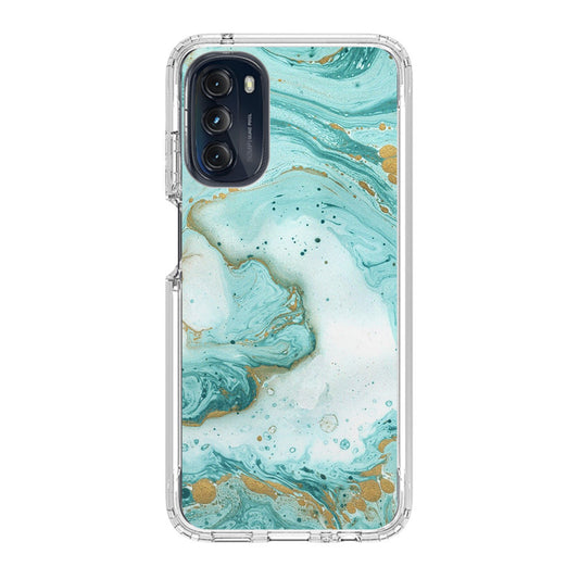 Azure Water Glitter Motorola Moto G 5G 2022 Case