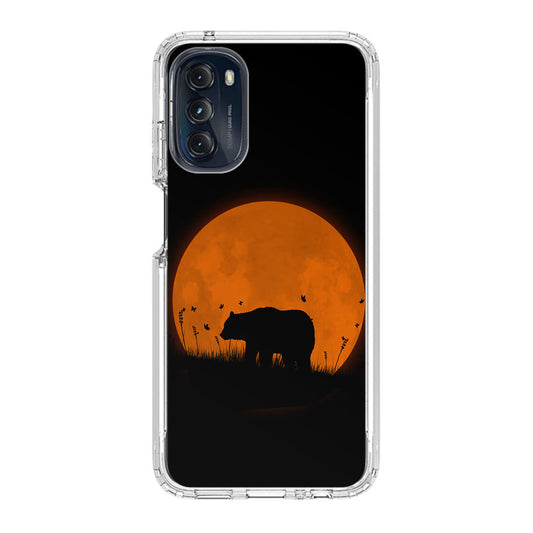 Bear Silhouette Motorola Moto G 5G 2022 Case